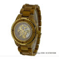 Skeleton Watch Automatic Wooden Watch Luxury Wooden Watch Factory Wholealse Watches